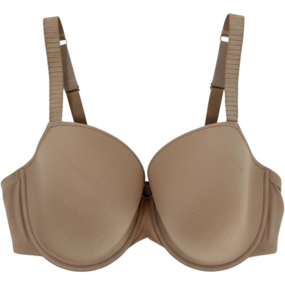 ThirdLove 24/7 Classic T-Shirt Bra Tan Nude Underwire Padded 44D RN139833